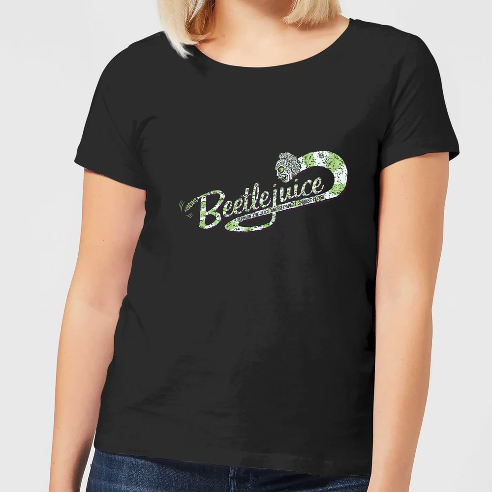 Beetlejuice Turn On The Juice Women's T-Shirt - Black - XS - Black Image 1