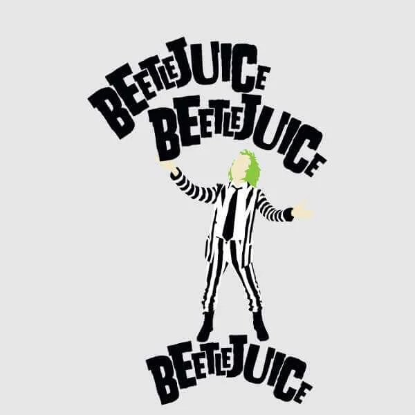 Beetlejuice Beetlejuice Beetlejuice Sweatshirt - Grey
