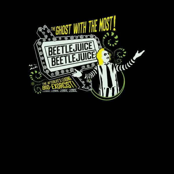 Beetlejuice The Ghost With The Most Sweatshirt - Black