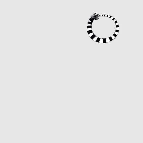 Beetlejuice Sandworm Pocket Tee Hoodie - Grey