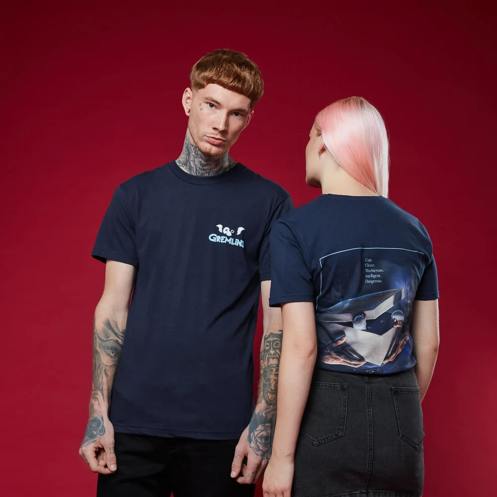 Gremlins Unisex T-Shirt - Navy - S Image 1