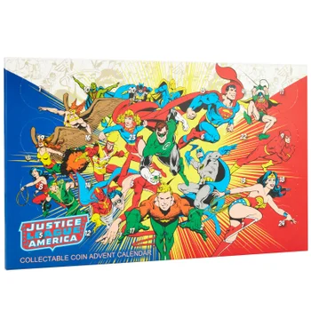 DC Comics JLA Limited Edition Collectible Coin Advent Calendar - Zavvi Exclusive