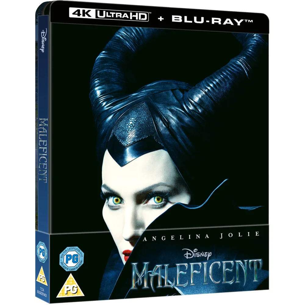 Maleficent – 4K Ultra HD Zavvi UK Exclusive Steelbook (Includes 2D Blu-ray) Image 1