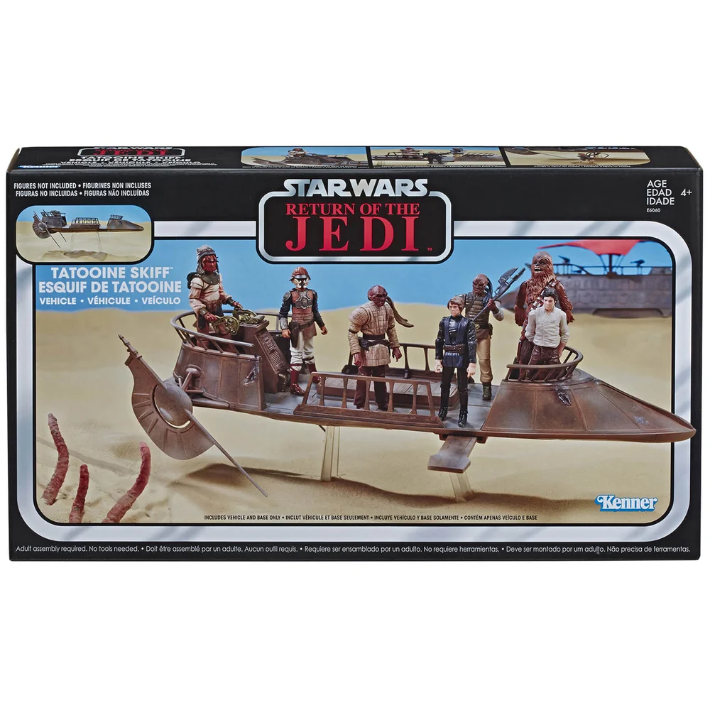 Hasbro Star Wars Vintage Jabbas Skiff Vehicle Image 1