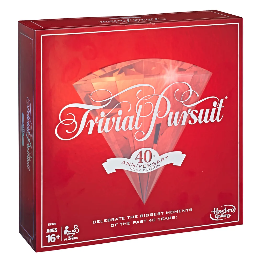 Trivial Pursuit 40th Anniversary Ruby Edition Image 1