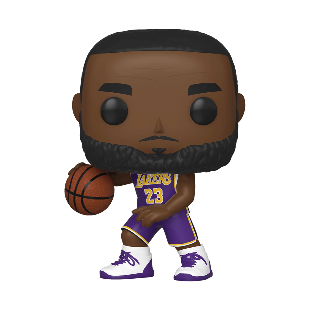 NBA Los Angeles Lakers Lebron James Pop! Vinyl Figure Image 1