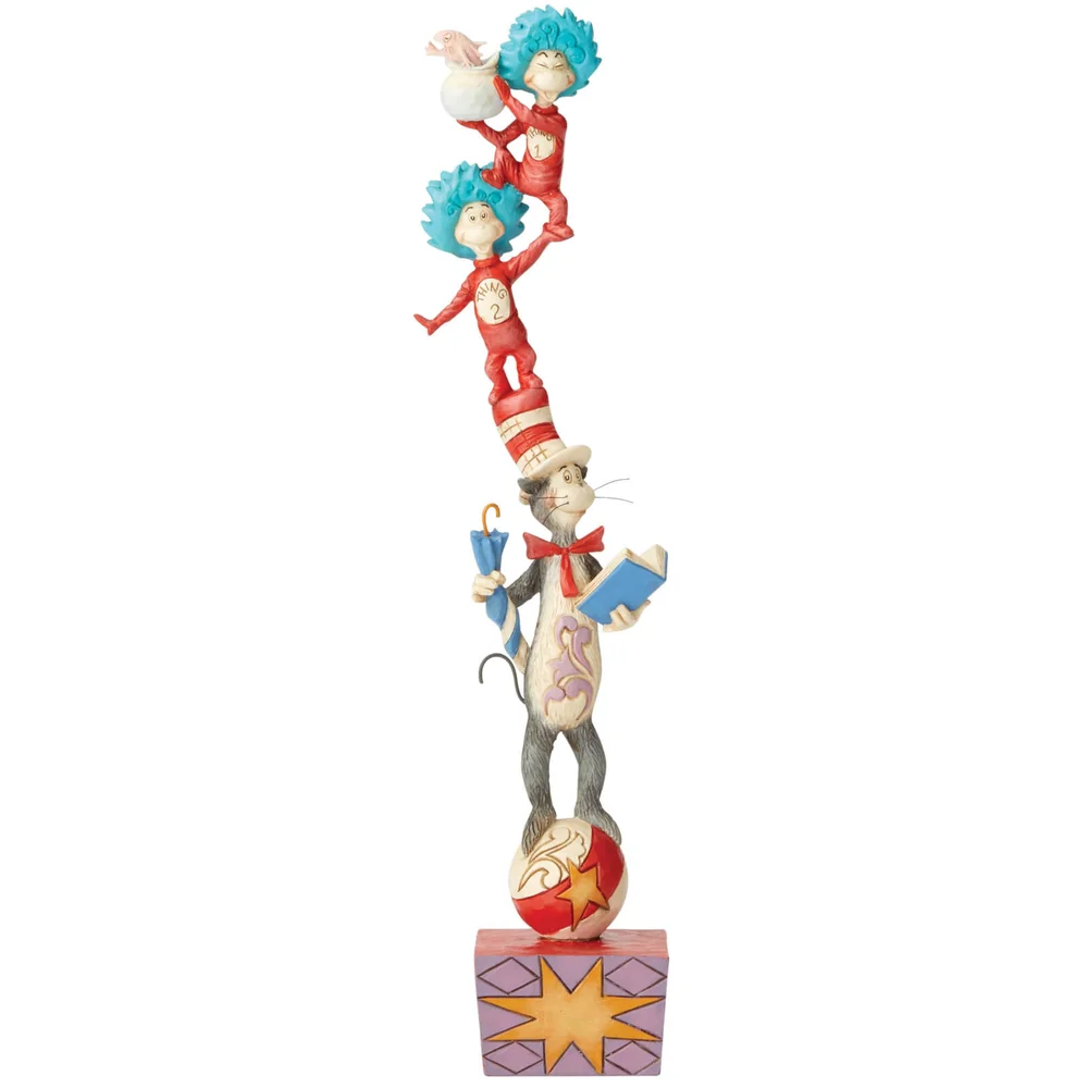 Dr Seuss by Jim Shore The Cat in the Hat and Friends Figurine Image 1