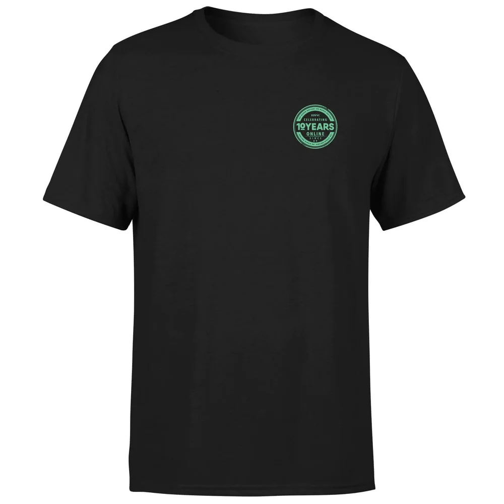 Zavvi 10 Year Stamp Black T-Shirt - 5XL Image 1