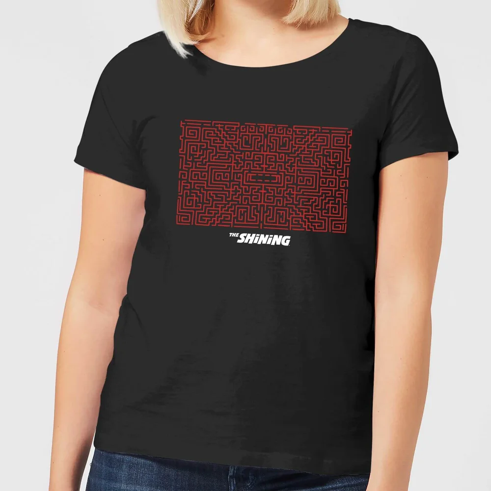 The Shining Patterns Women's T-Shirt - Black - S - Black Image 1
