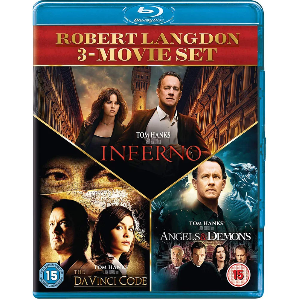 Inferno, Angels & Demons & Da Vinci Code Boxset (Non Uv 2019 Repackage) Image 1