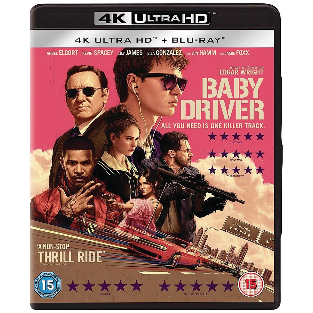 Baby Driver - 4K Ultra HD (Includes Blu-ray) Image 1