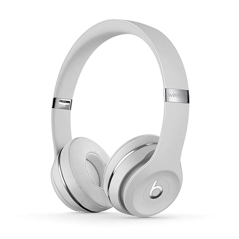 Beats By Dr. Dre Solo 3 Wireless On-Ear Headphones - Satin Silver Image 1