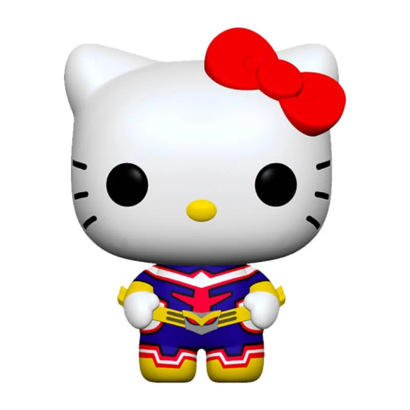 Sanrio/My Hero Academia Hello Kitty All-Might Pop! Vinyl Figure Image 1