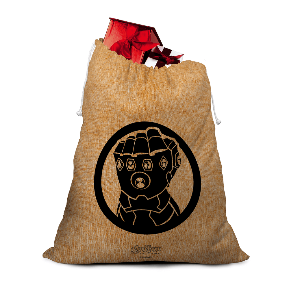 Marvel Officially Licensed Christmas Hessian Sack Image 1