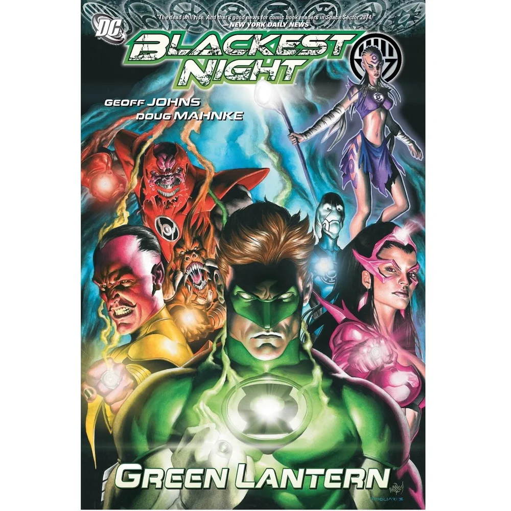 DC Comics Blackest Night Green Lantern Trade Paperback Image 1