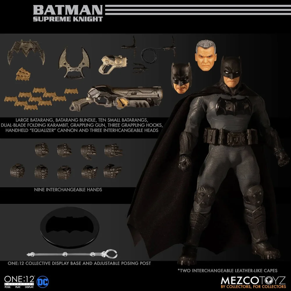 Mezco One:12 Collective Batman: Supreme Knight Image 1