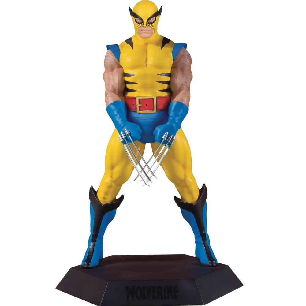 Diamond Select Marvel Wolverine 1974 Collectors Gallery Statue Image 1