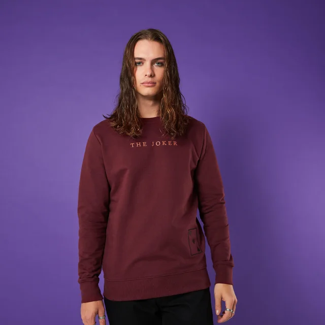 Heart Of The Fool Unisex Sweatshirt - Burgundy