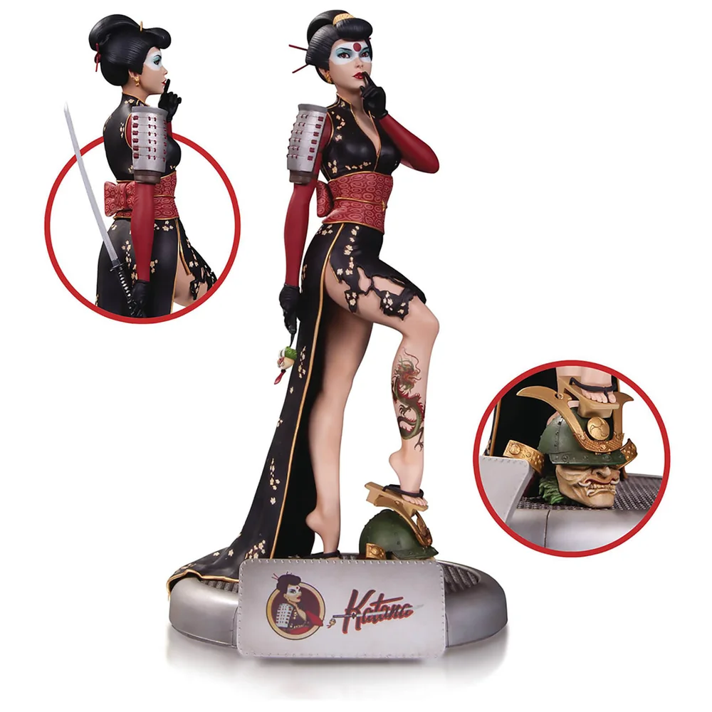 DC Collectibles DC Bombshells Katana Statue Image 1