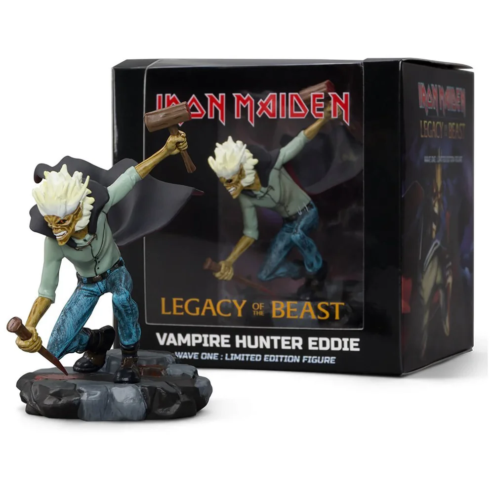 Iron Maiden Legacy of the Beast - Vampire Hunter Eddie Figure Image 1