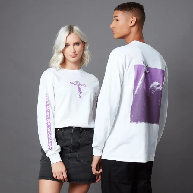 Harry Potter The Dark Arts Lord Voldemort Long Sleeved T-Shirt - White