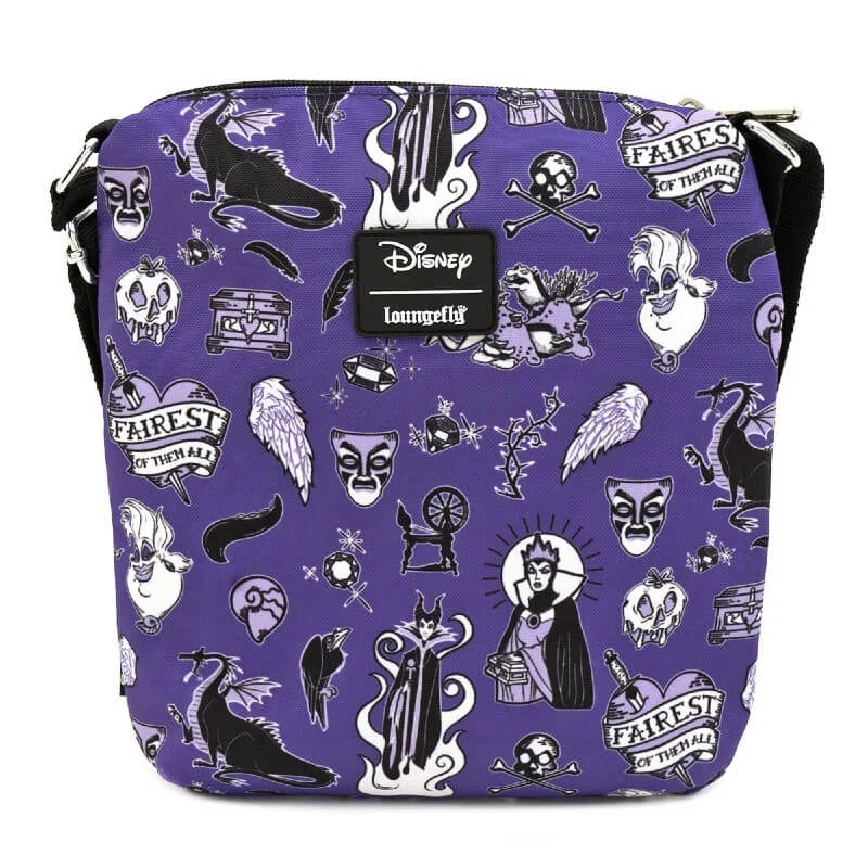 Loungefly Disney Villain Icons Aop Nylon Passport Image 1