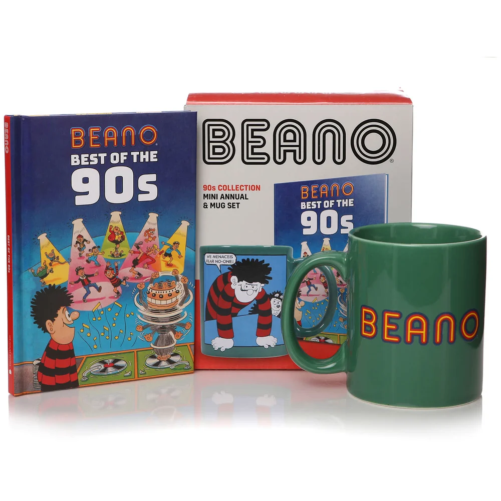 Beano Book and Mug Gift Set - Best of the 90s Image 1