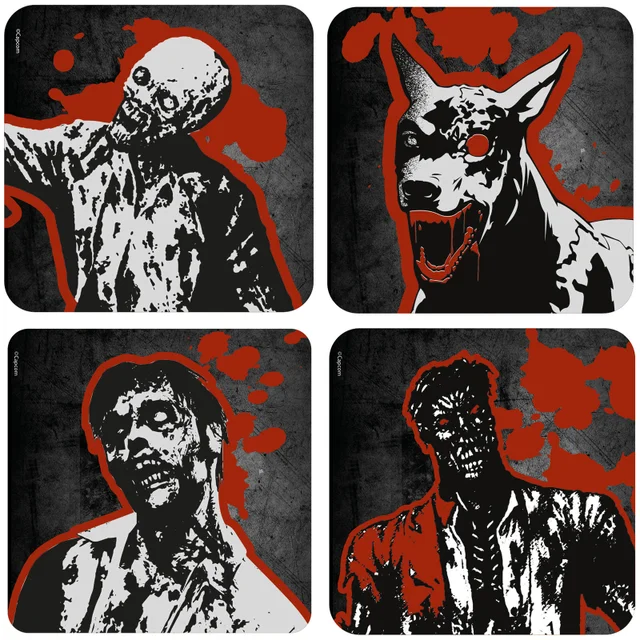 Resident Evil Lenticular Coaster Set