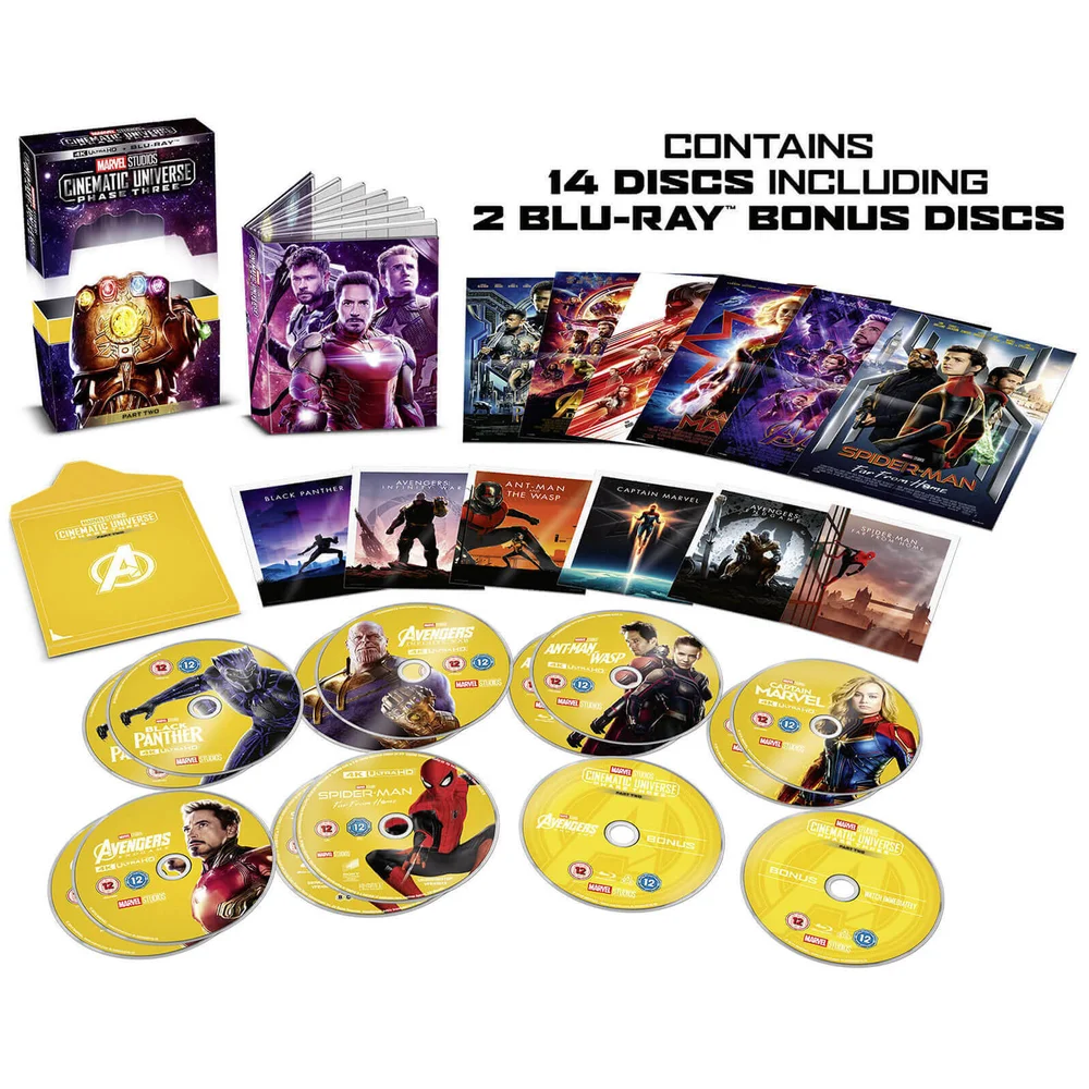 Marvel Studios Collector's Edition Box Set - Phase 3 Part 2 - 4K Ultra HD Image 1