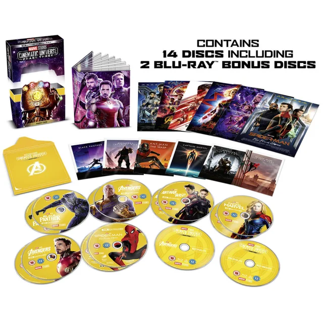 Marvel Studios Collector's Edition Box Set - Phase 3 Part 2 - 4K Ultra HD