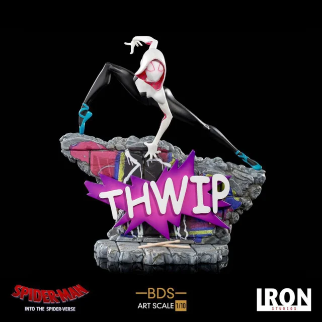 Iron Studios Spider-Man: Into the Spider-Verse BDS Art Scale Deluxe Statue 1/10 Gwen Stacey