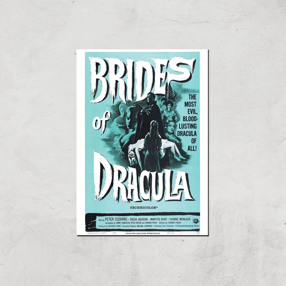 Brides Of Dracula Giclee Art Print - A2 - Print Only Image 1