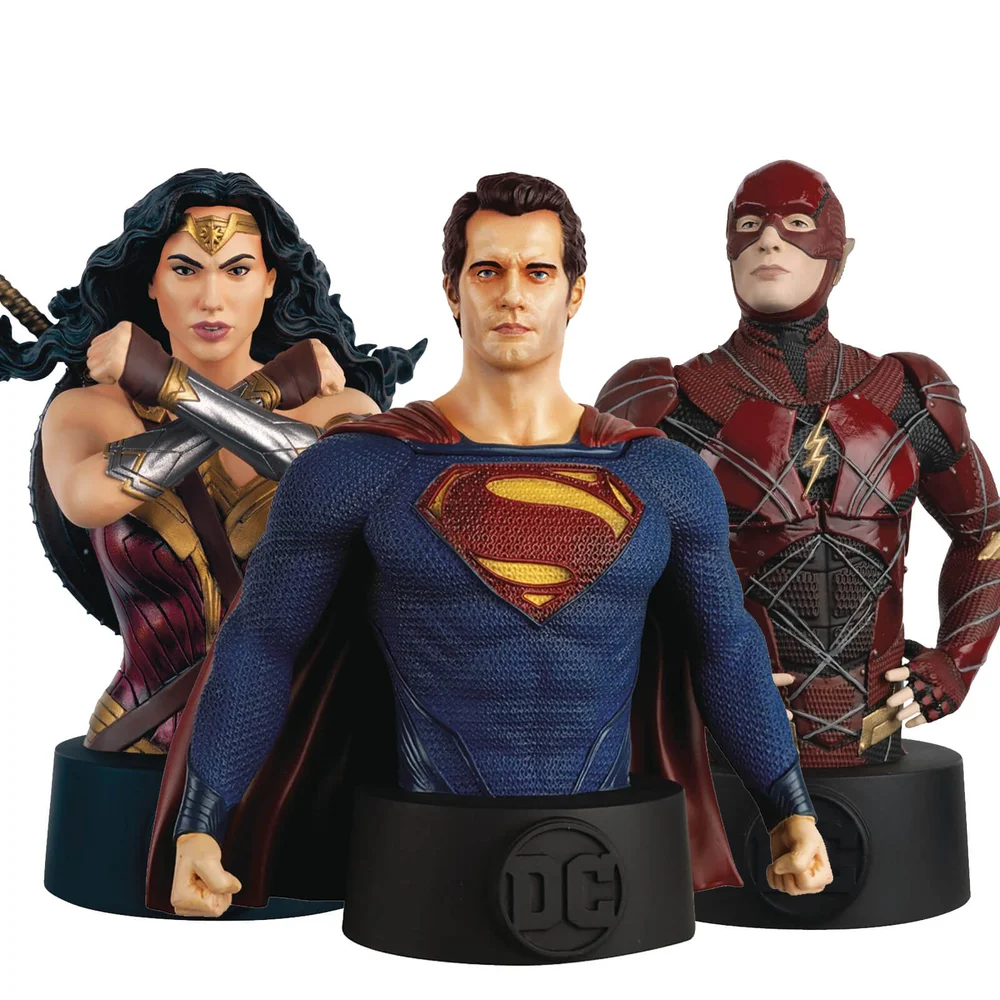 Ultimate 3-Pack Bust - DC Comics Justice League (Wonder Woman, The Flash and Superman) Image 1