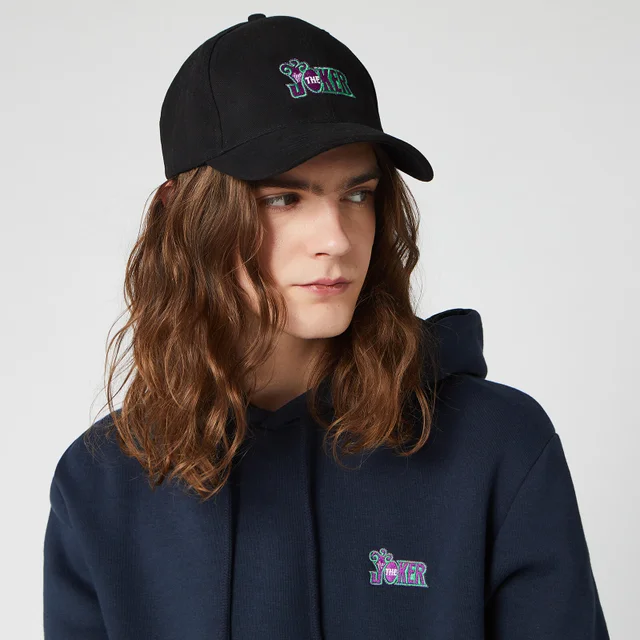 DC The Joker Embroidered Cap - Black