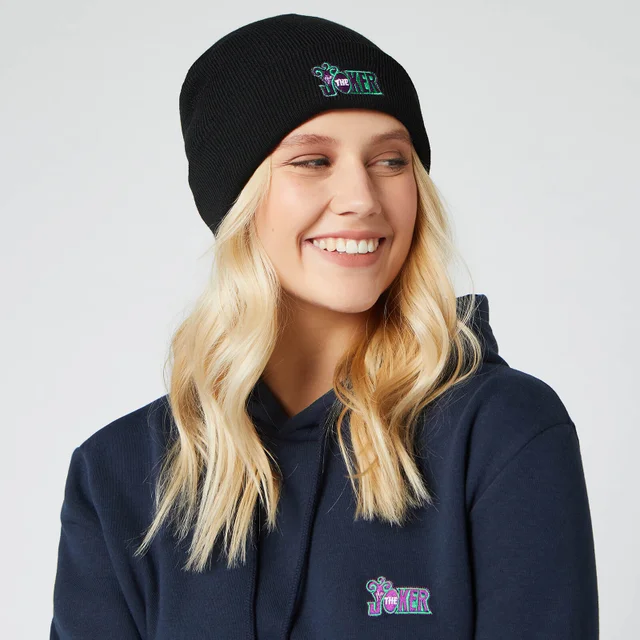 DC The Joker Beanie Hat - Black