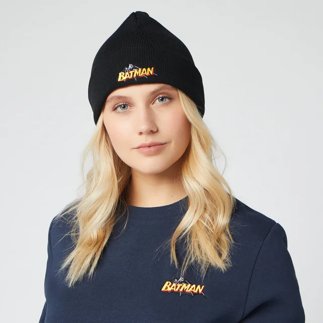 DC Batman Beanie Hat - Black