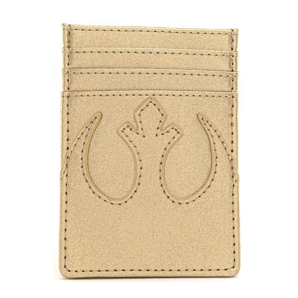 Loungefly Star Wars Gold Rebel Alliance Cardholder Image 1
