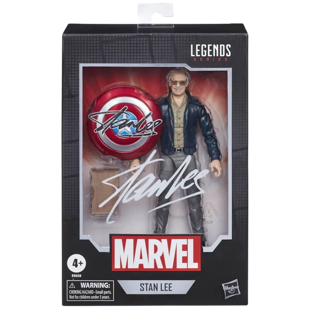 Hasbro Marvel Legends Stan Lee 'Avengers Cameo' 6" Action Figure Image 1