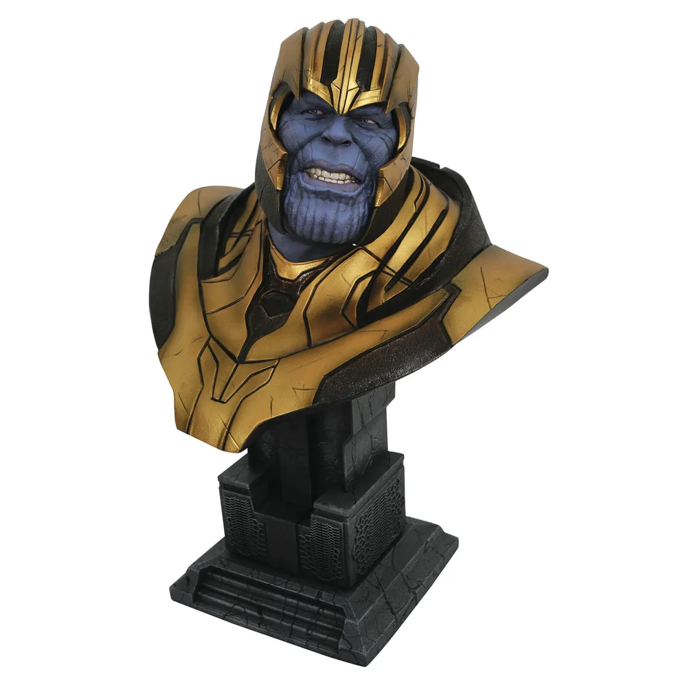 Diamond Select Marvel Legends In 3D 1/2 Scale Bust - Avengers: Endgame Thanos Image 1
