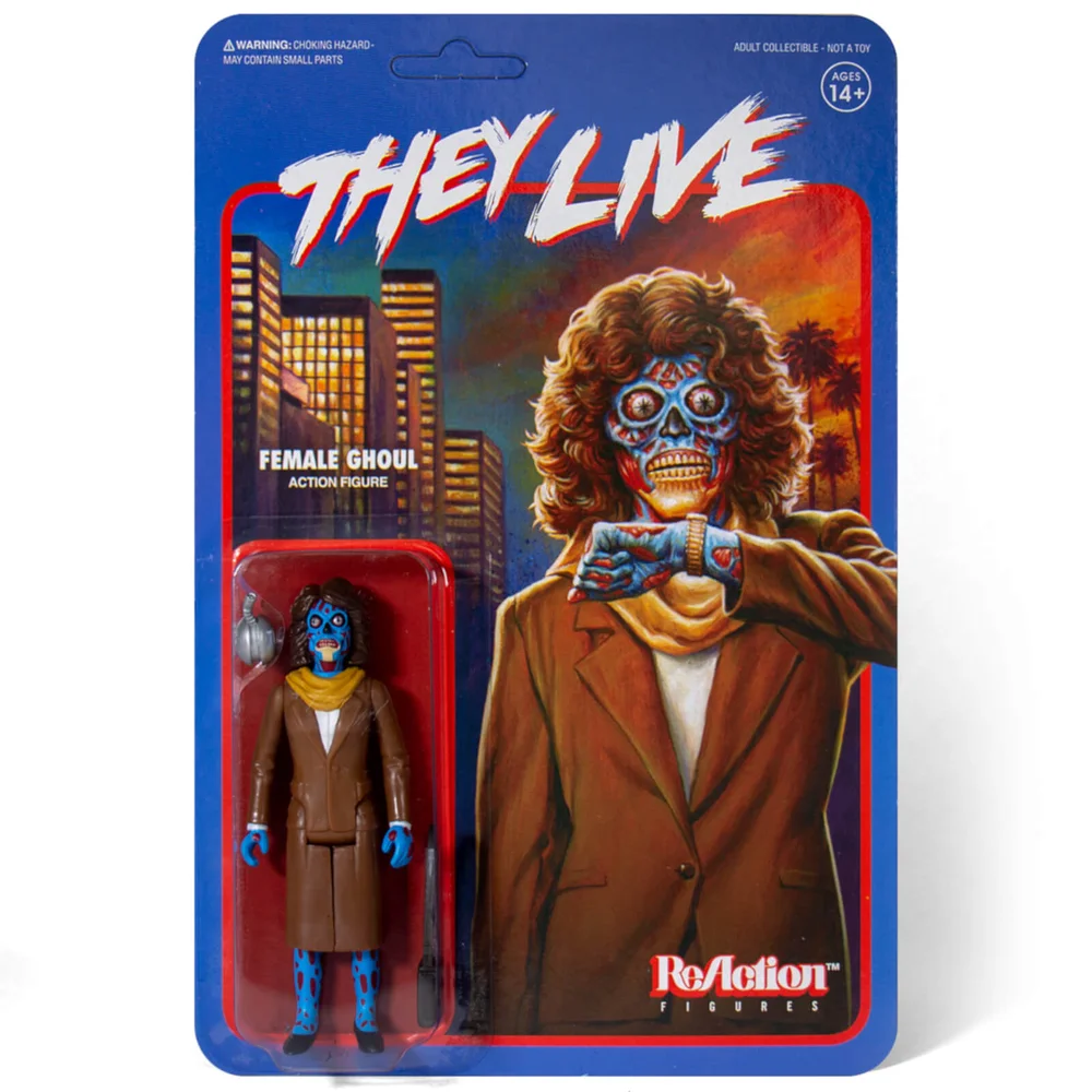 Super7 They Live ReActuin Figur - Female Alien Image 1