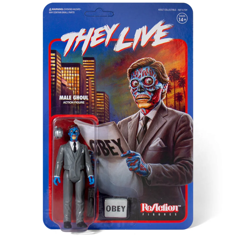 Super7 They Live ReAction Figure - Male Ghoul Image 1