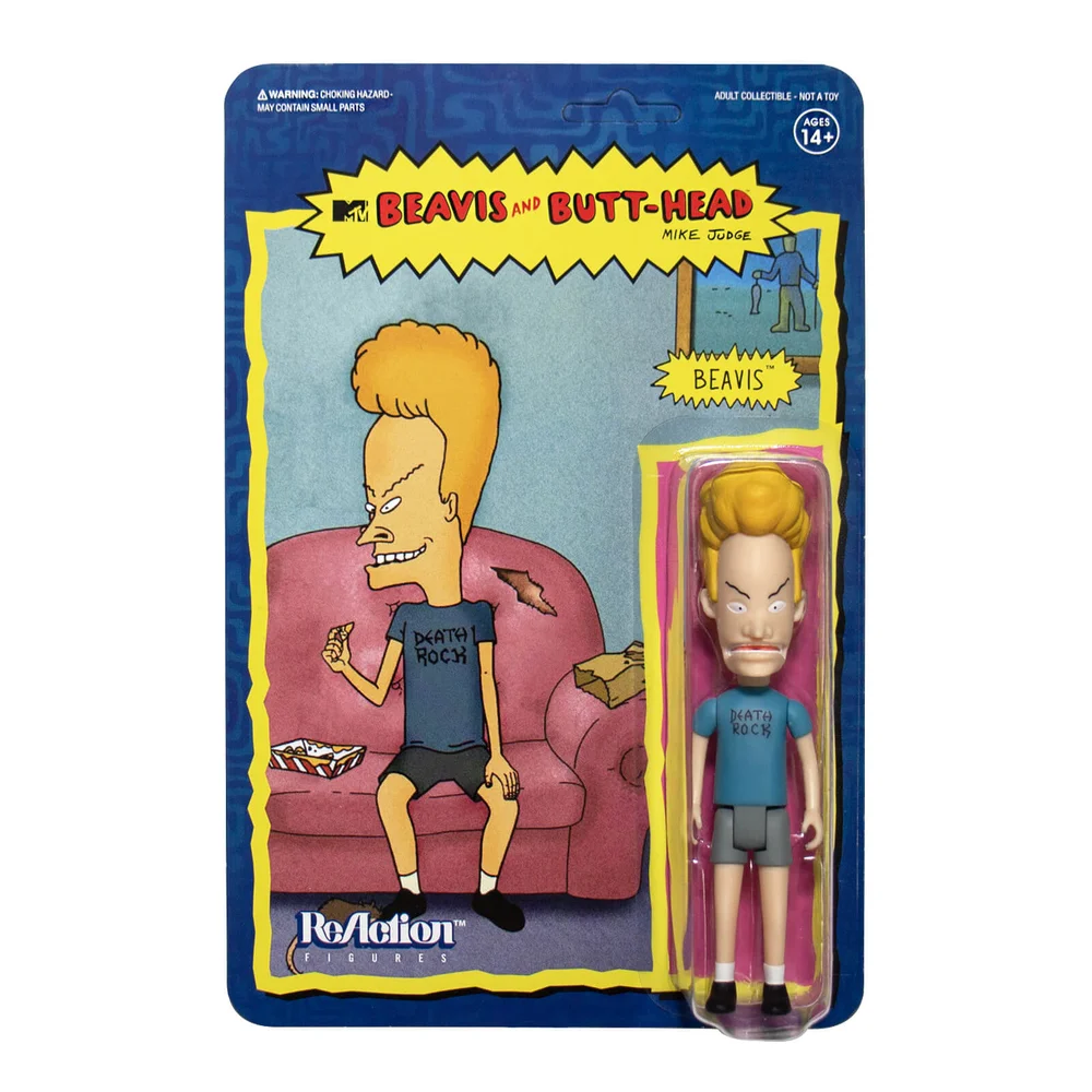 Super7 Beavis and Butt-Head ReAction Figure - Beavis Image 1