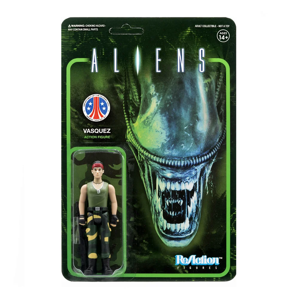 Super7 Aliens ReAction Figure - Vasquez Image 1