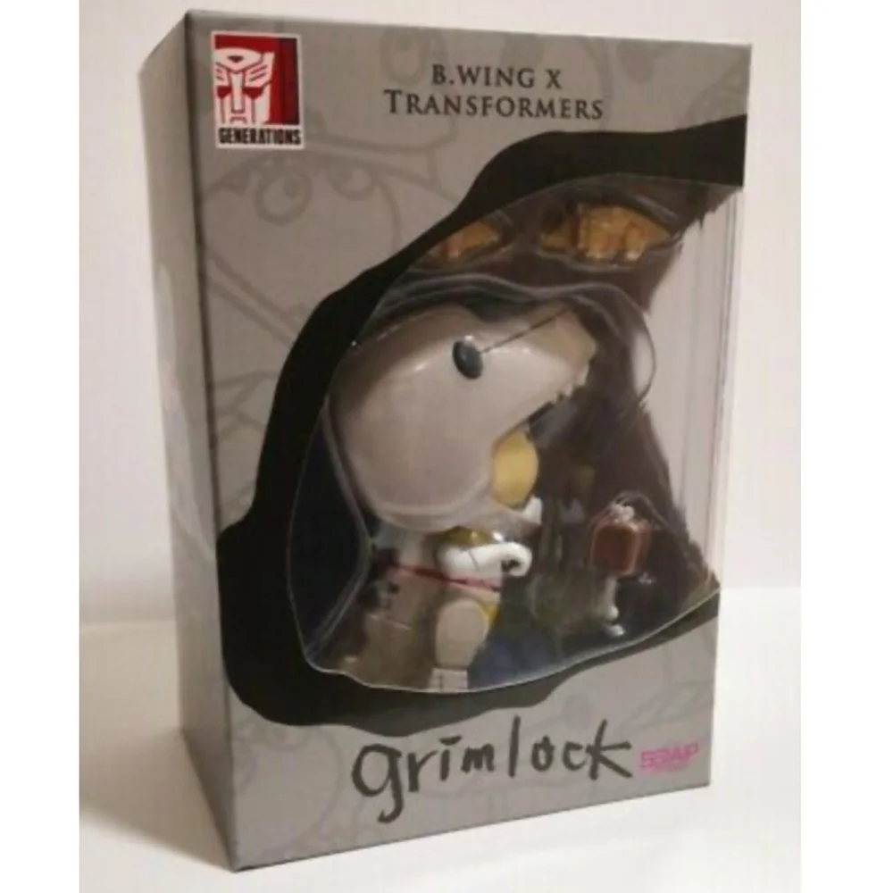Soap Studios B.Wing X Transformers Grimlock 4" Collectable Figure - Zavvi UK Exclusive Image 1