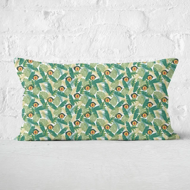 Green Jurassic Park Rectangular Cushion 30x50