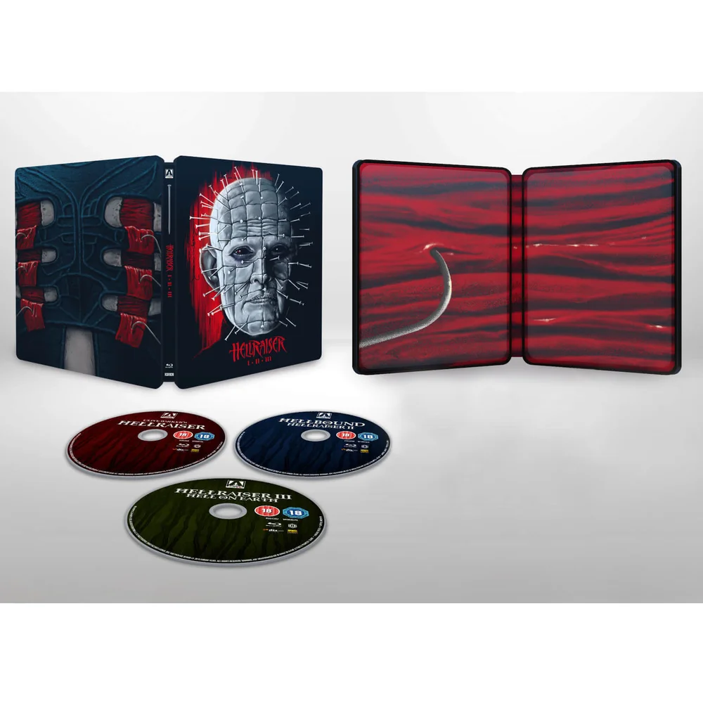 Hellraiser 1–3 - Steelbook (Includes Blu-ray) Image 1