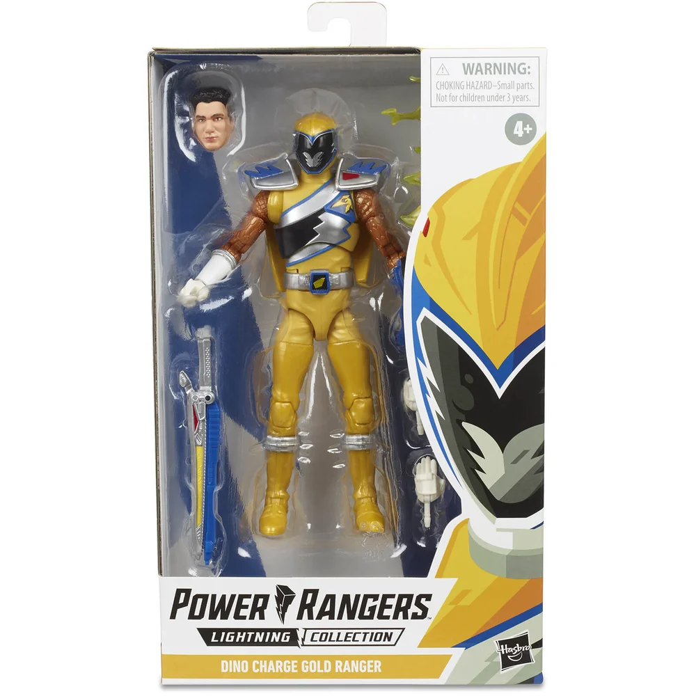 Hasbro Power Rangers Lightning Collection Dino Charge Gold Ranger 6 Inch Action Figure Image 1