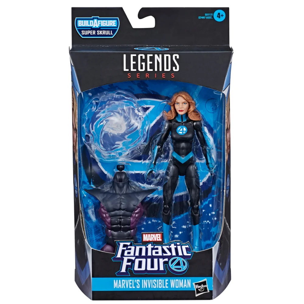 Hasbro Marvel Legends Marvel's Fantastic Four Invisible Woman 6 Inch Action Figure Image 1