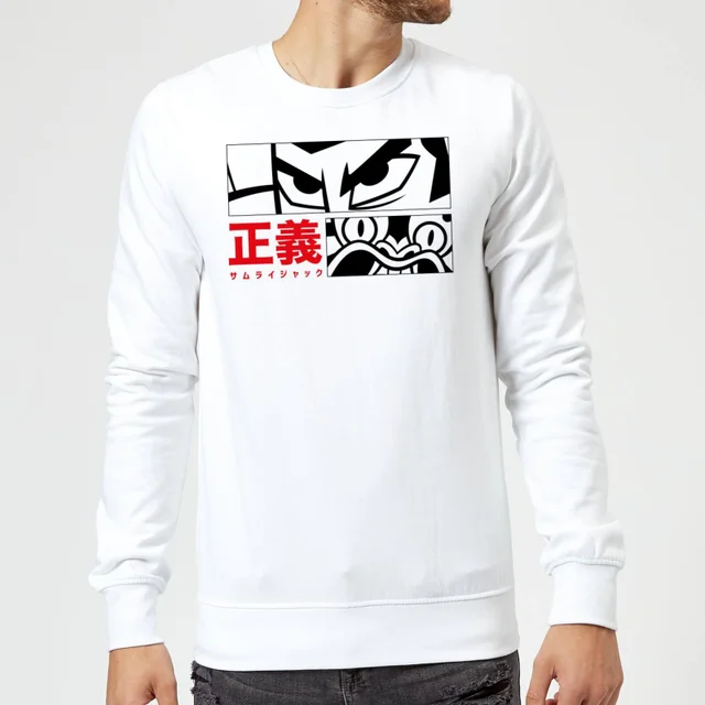Samurai Jack Arch Nemesis Sweatshirt - White