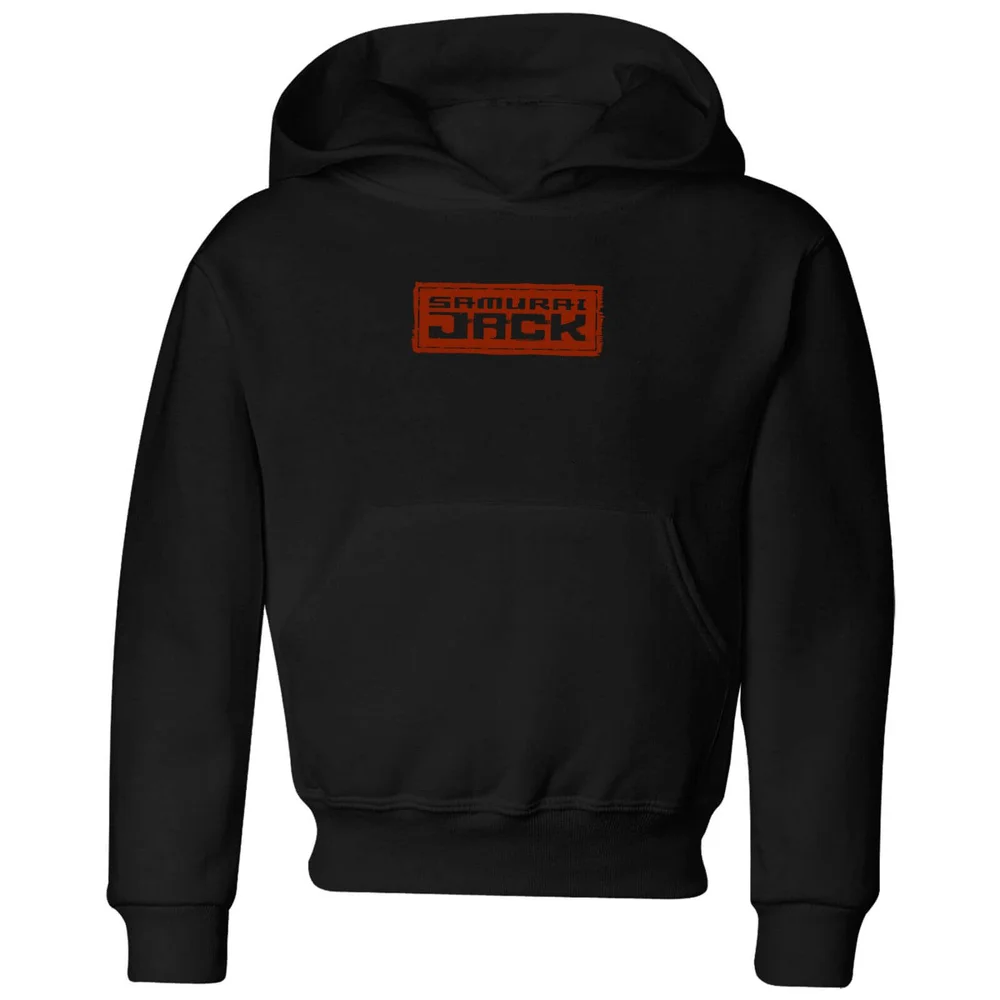 Samurai Jack Classic Logo Kids' Hoodie - Black - 3-4 Years Image 1